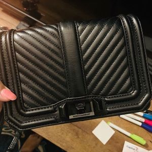 Rebecca minkoff black crossbody bag